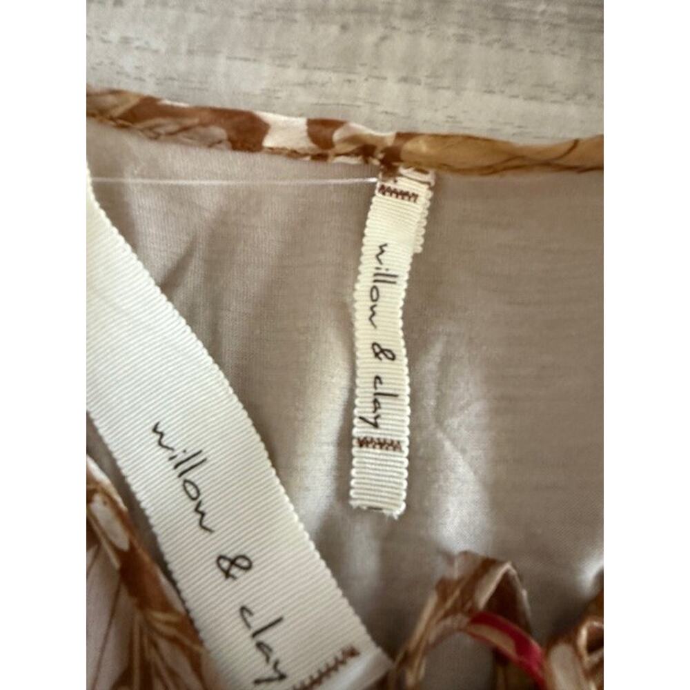 Willow & Clay Women's BOHO Lined Long Sleeve Maxi Dress - Size Small - Picture 12 of 16